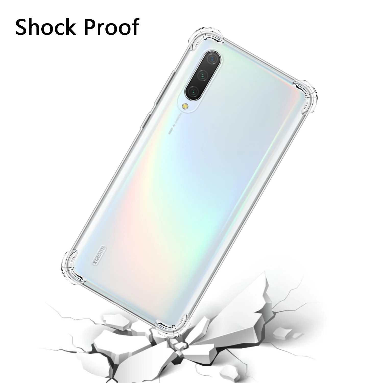 Противоударный силиконовый мягкий прозрачный чехол для Xiaomi Redmi Note 7 7A K20 6 Pro Mi 9 SE CC9