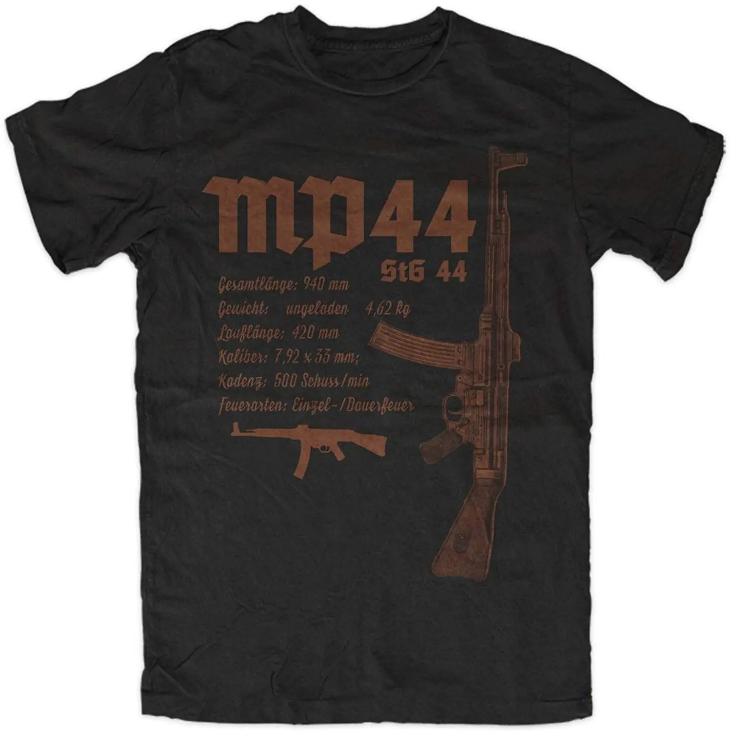 Футболка с изображением штурмовой винтовки Deutsches Reich Glory Honor Второй мировой войны