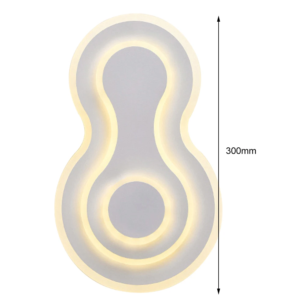 

29W LED Modern Minimalist Bedroom Bedside Wall lamp Acrylic Personality Creative Living Room Wall Lamp Children's Room Lamps
