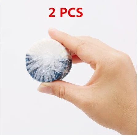 2PCS Xiaomi Mijia Clean-n-fresh двойной эффект туалетный блок независимая Водорастворимая пленка упаковка Анионный активный фактор Глубокая чистка - Цвет: 2PCS
