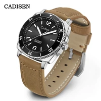 cadisen 2022 top brand luxury automatic watch men mechanical wristwatches ceramic bezel 20bar waterproof luminous reloj hombre