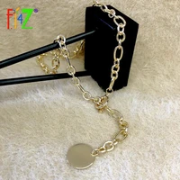 f j4z 2021 trend necklace hot cuban chain round circle drop down pendant toggle choker necklace lady gifts %d1%86%d0%b5%d0%bf%d1%8c %d0%bd%d0%b0 %d1%88%d0%b5%d1%8e