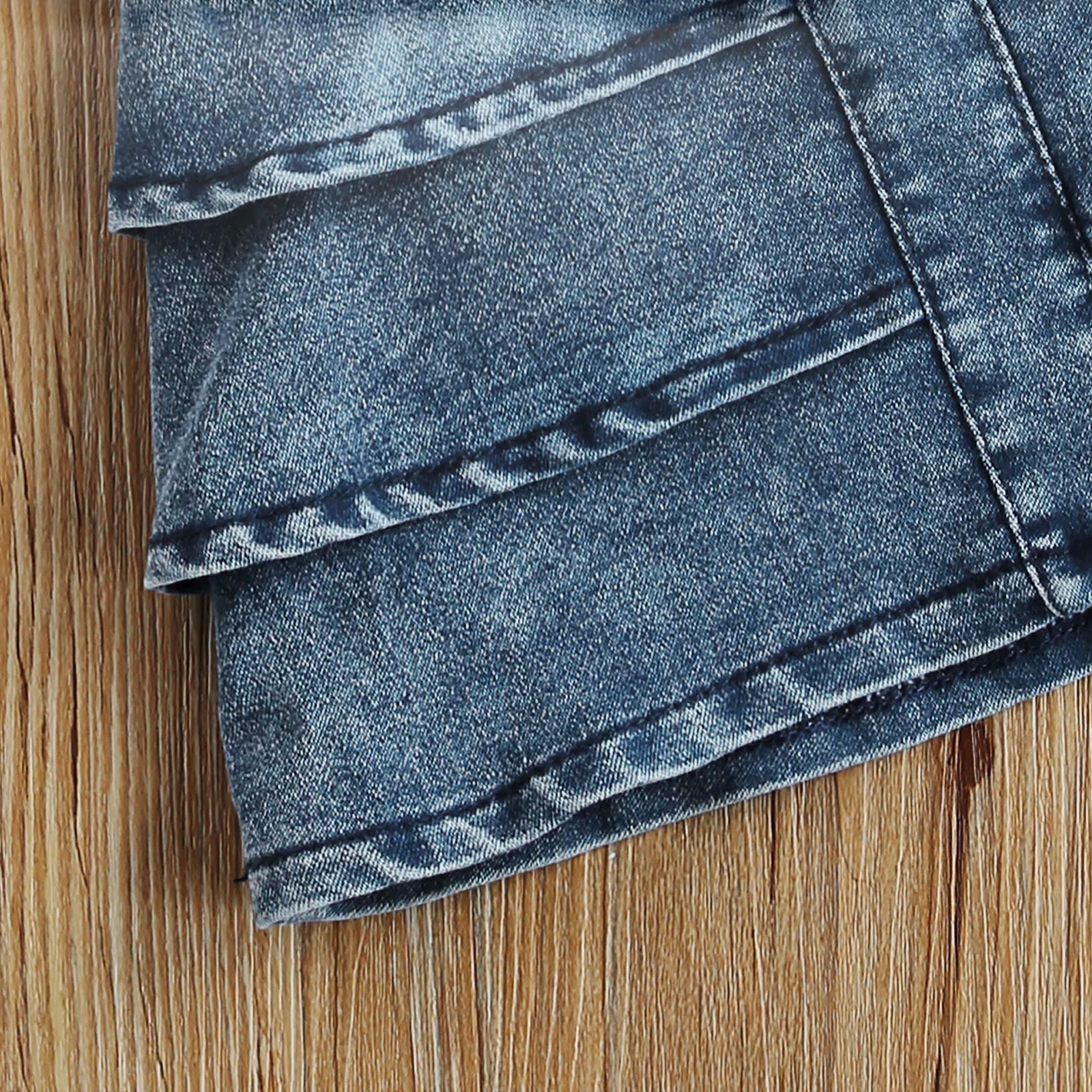 

2Pcs Toddler Summer Outfits, Solid Color O-Neck Short Sleeves Crop Tops + High-Waist Layered Skirt for Little Girls, 1-6 Years