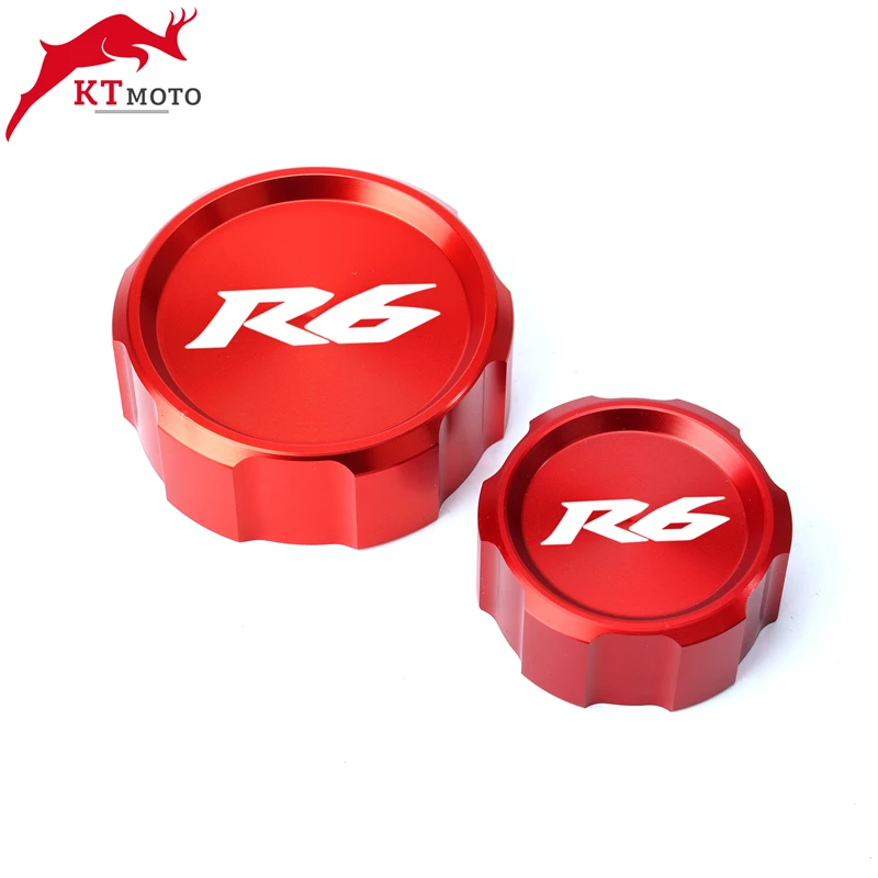 Для Yamaha YZF-R6 YZF R6 YZFR6 2010-2021 2019 CNC алюминиевая задняя и передняя Крышка Резервуара