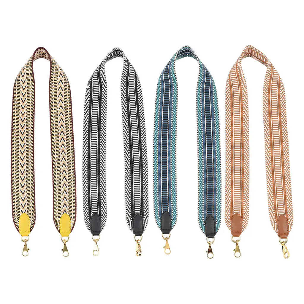 

Nylon Wide Strap Tote Bag Belt Strap Detachable Replacement Handbag with Hooks Detachable Shoulder Strap DIY Bag Accessory