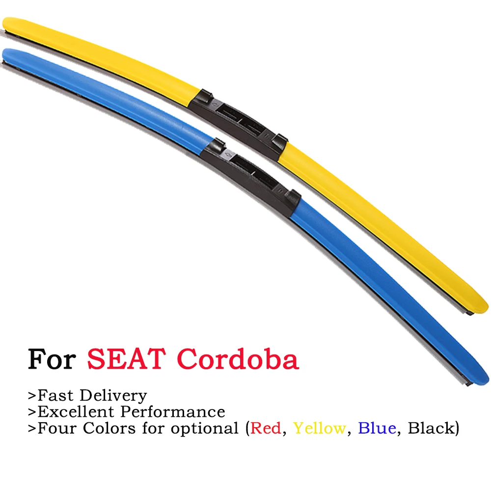 HESITE Цветной ветровое стекло стеклоочистителей для SEAT Cordoba 6L 6K 6L2 6K2 1997 1999 2000 2001 2002