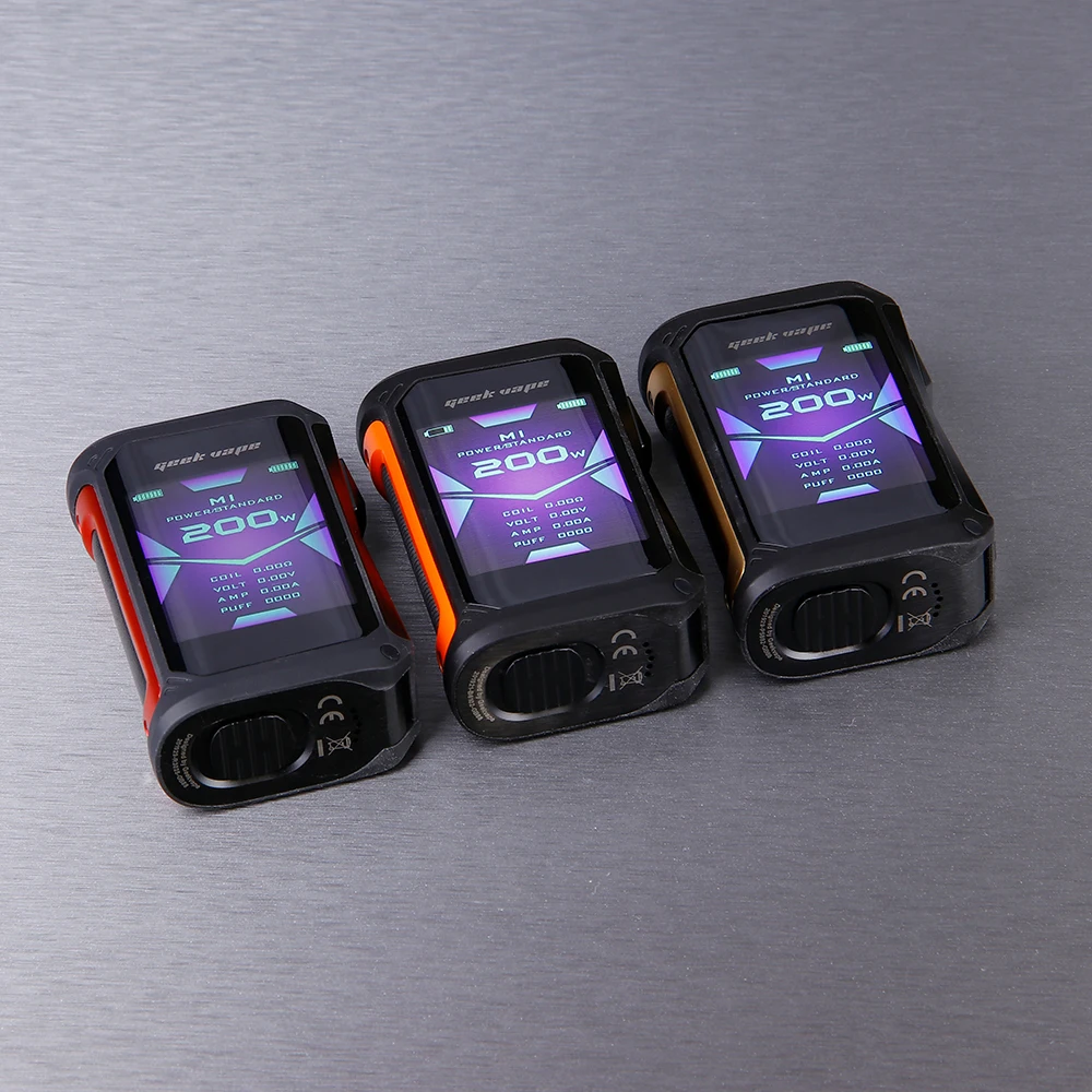 Оригинальный бокс-мод Geekvape Aegis X мощностью 200 Вт питание от двойной батареи 18650