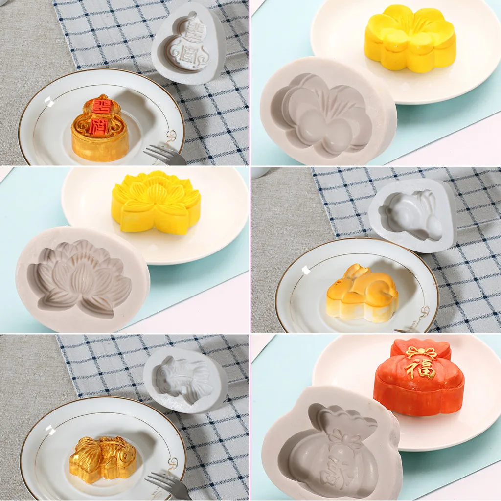 Силиконовая форма для торта с Луной из мультфильма лунного декор печенья выпечка