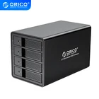 Док-станция ORICO 95 Series 4 Bay 3,5 ''USB3.0 HDD с алюминиевой поддержкой Raid 64 ТБ UASP с внутренним адаптером питания 150 Вт72 Вт