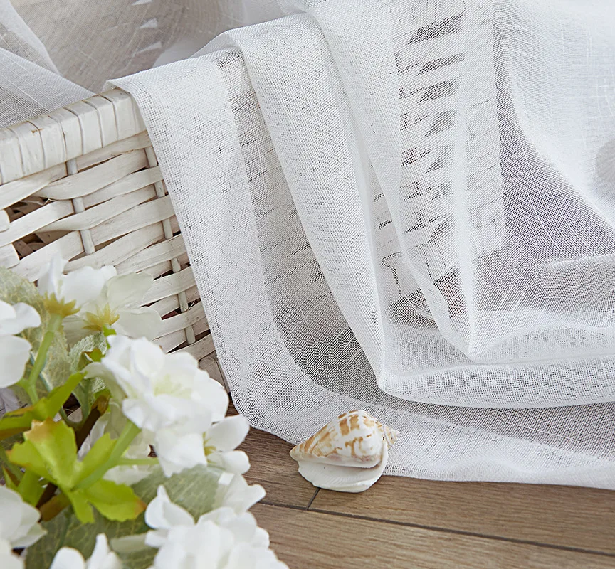 Современные однотонные оконные дверные занавески для гостиной драпированные