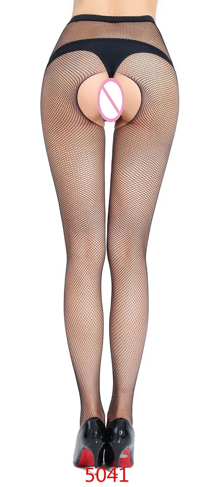 Open-end stockings 2 Сексуальное нижнее белье, сексуальные эротические колготки размера плюс, сетчатые тонкие открытые колготки до и после, Колготки с тремя отверстиями, сетчатые колготки - Цвет: Open-end stockings 2
