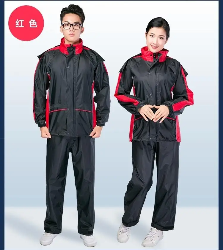 Женский плащ-дождевик в байкерском стиле водонепроницаемый черный плащ для