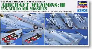 Hasegawa Plastic Assembly Model 1/72 Scale U.S Aviation Combat Air-to-Air Missile Combination Adult Collection DIY KIT 35003
