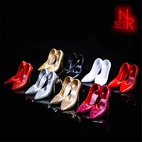 nrtoys nr12 16 scale female trend high heels crystal shoes model for 12inches figure woman body figures accessories