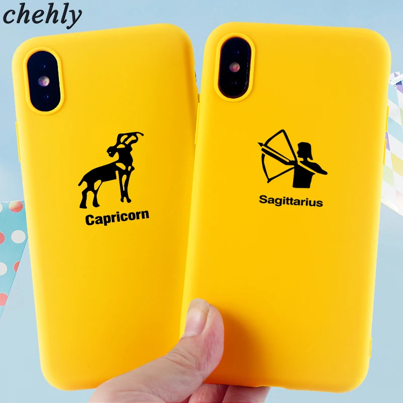 Чехол для телефона Twelve concellations iPhone 6s 7 8 11 Plus Pro X XS Max XR мягкие силиконовые чехлы