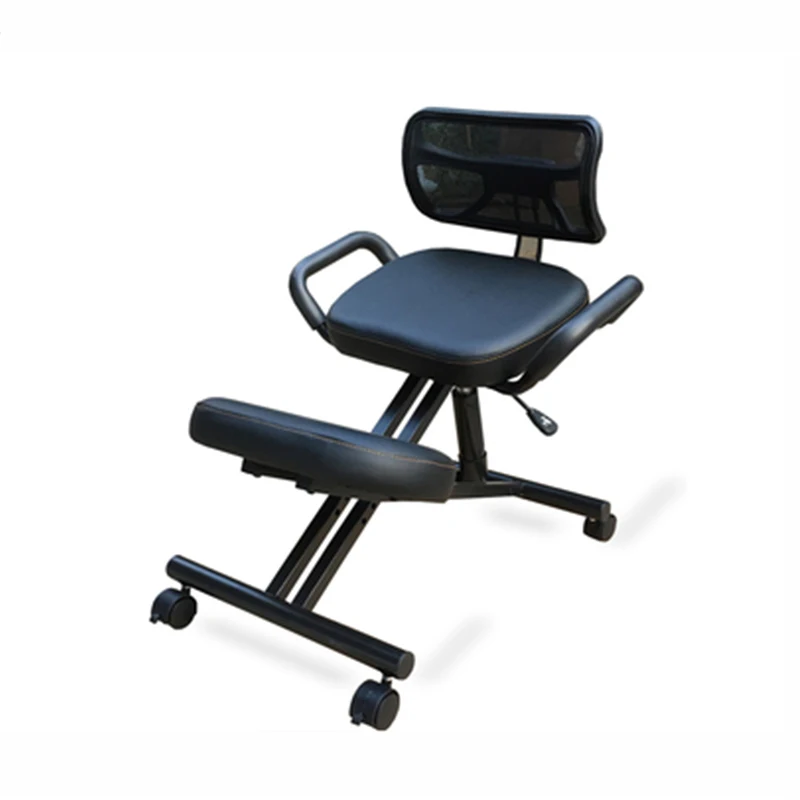 Офисное кресло на коленях с ручкой и спинкой эргономичный дизайн | Мебель