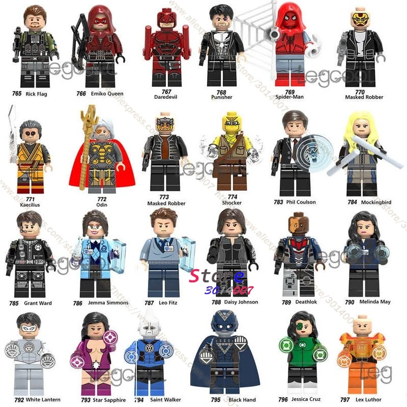 Один строительный конструктор Rubeus Sirius Orion Gryffindor Graves Voldemort игрушки для детей Гарри
