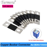 copper busbars connector for 3 2v lifepo4 battery 90ah 100ah assemble for 36v e bike and uninterrupted power supply 12v 50pieces