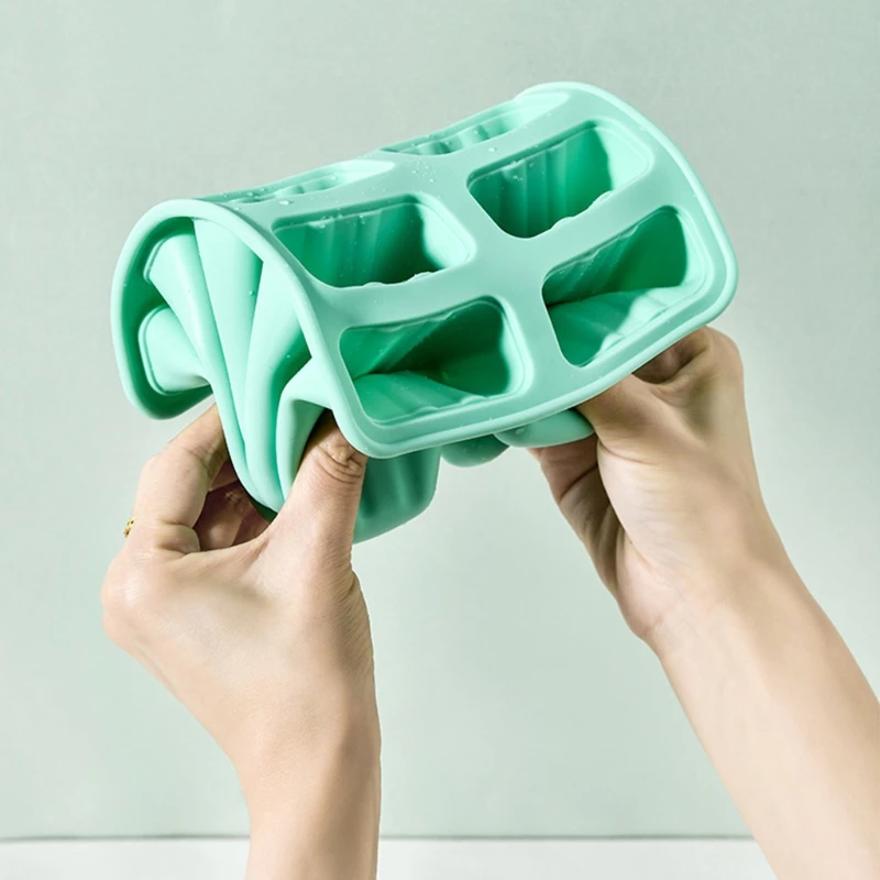 

HX5F Innovative Moulds 10 Cavities Ice-making Boxes for Homemade Ice Cream
