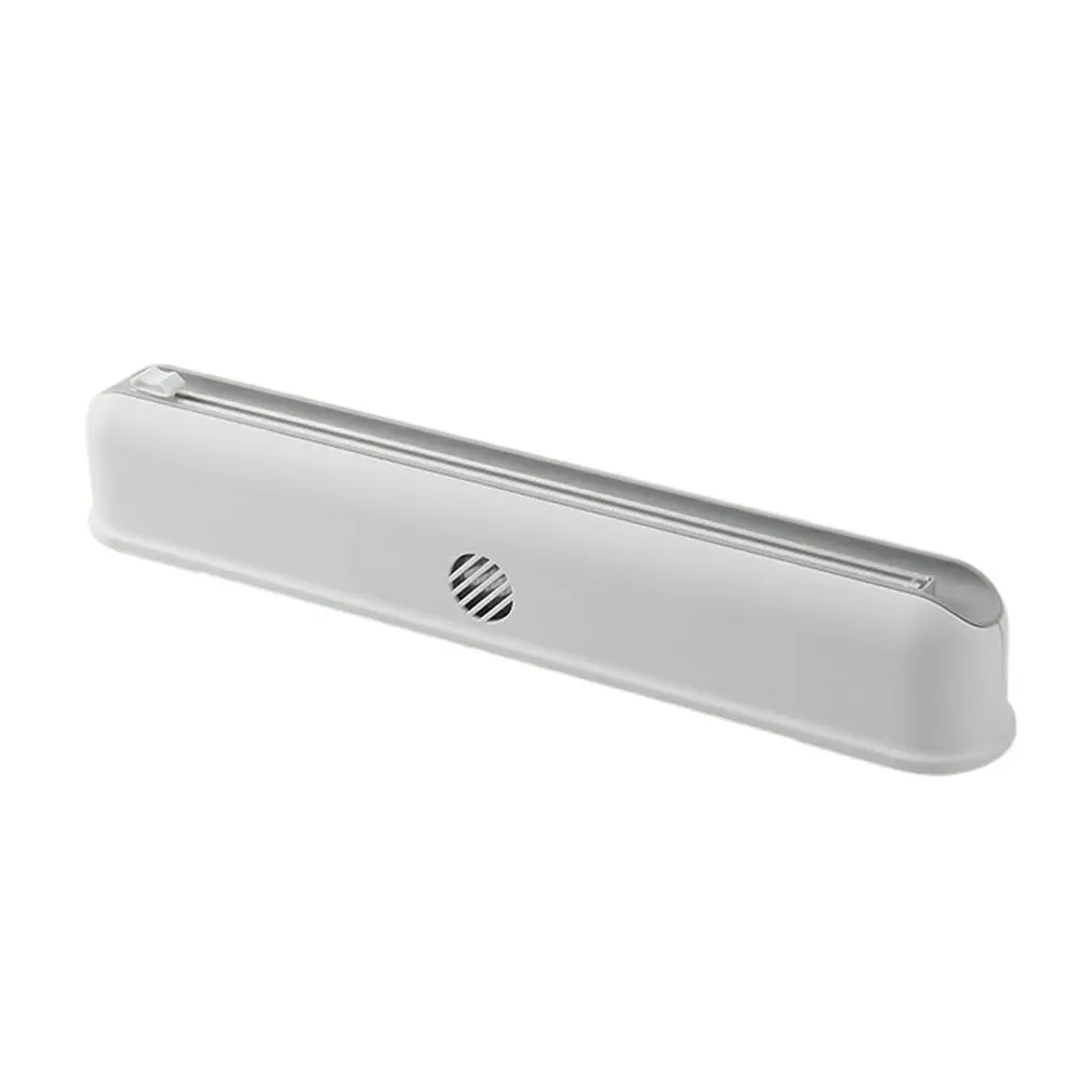 Caja de corte de pel&iacute;cula transparente, ventosa de montaje en pared, cortador de envoltura de pl&aacute;stico ajustable, almacenamiento de alimentos para cocina y hogar-1