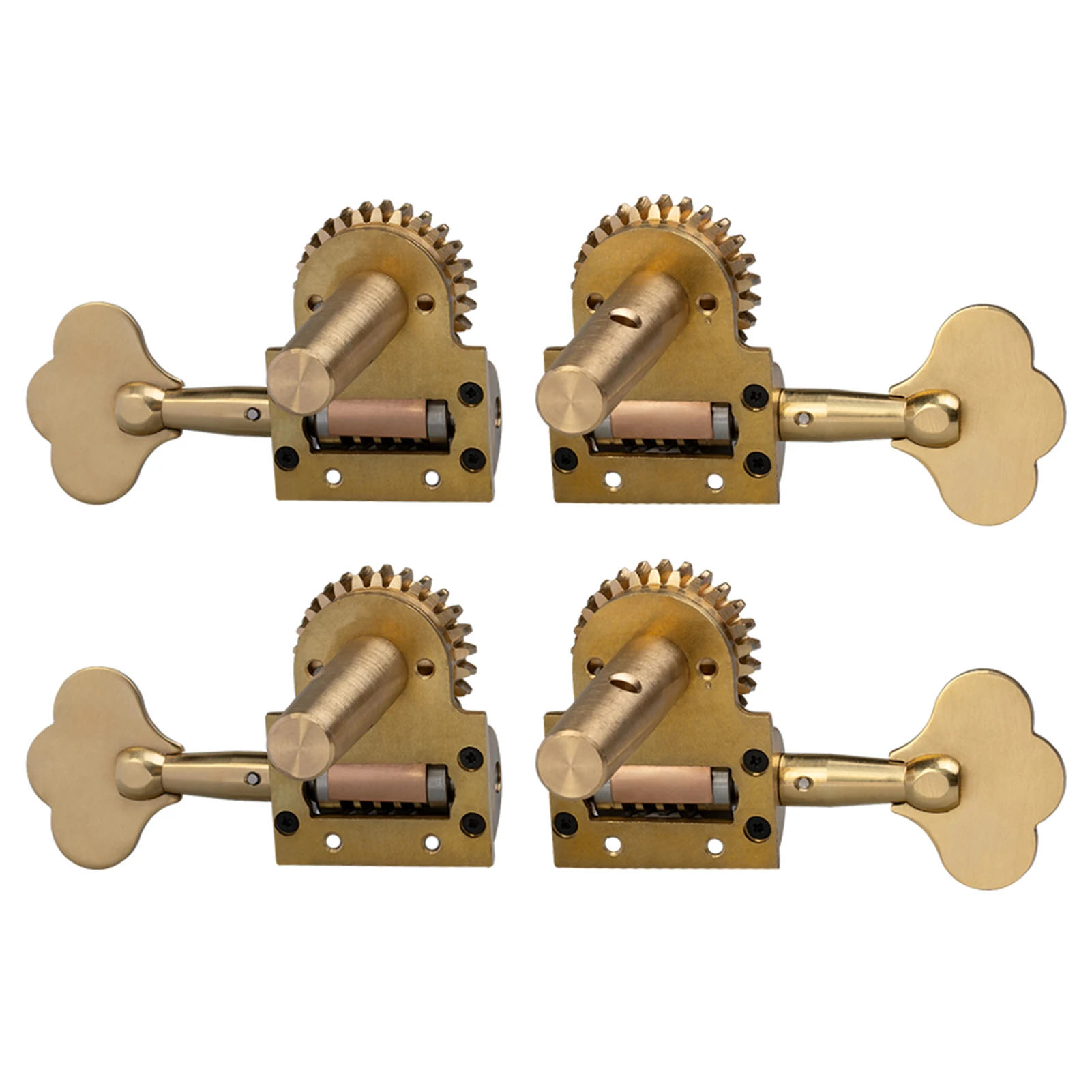 

4pcs German Style Double Bass Single Tuning Pegs Tuner Machine Heads 2 Left 2 Right