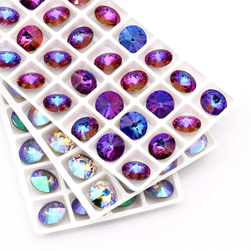 Переливающаяся серия 8 цветов оформление драгоценных камней|Стразы| |