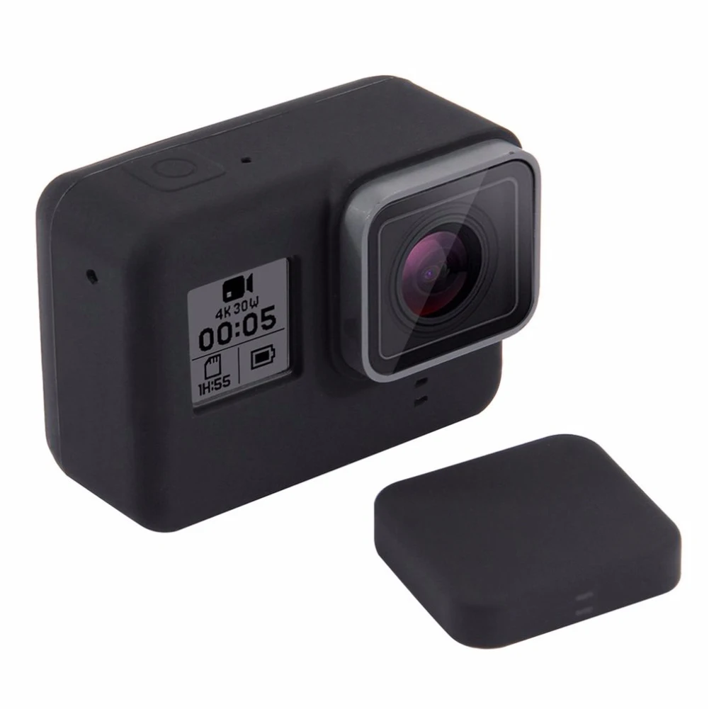 Мягкий силиконовый защитный чехол для камеры Gopro7 Спортивная камера с крышкой