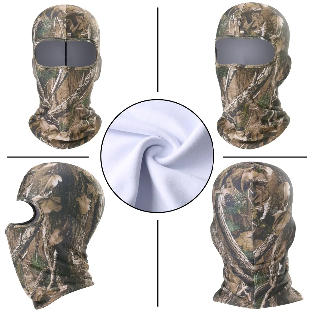 Флисовая Балаклава для холодной погоды теплая мотоциклетная Военная