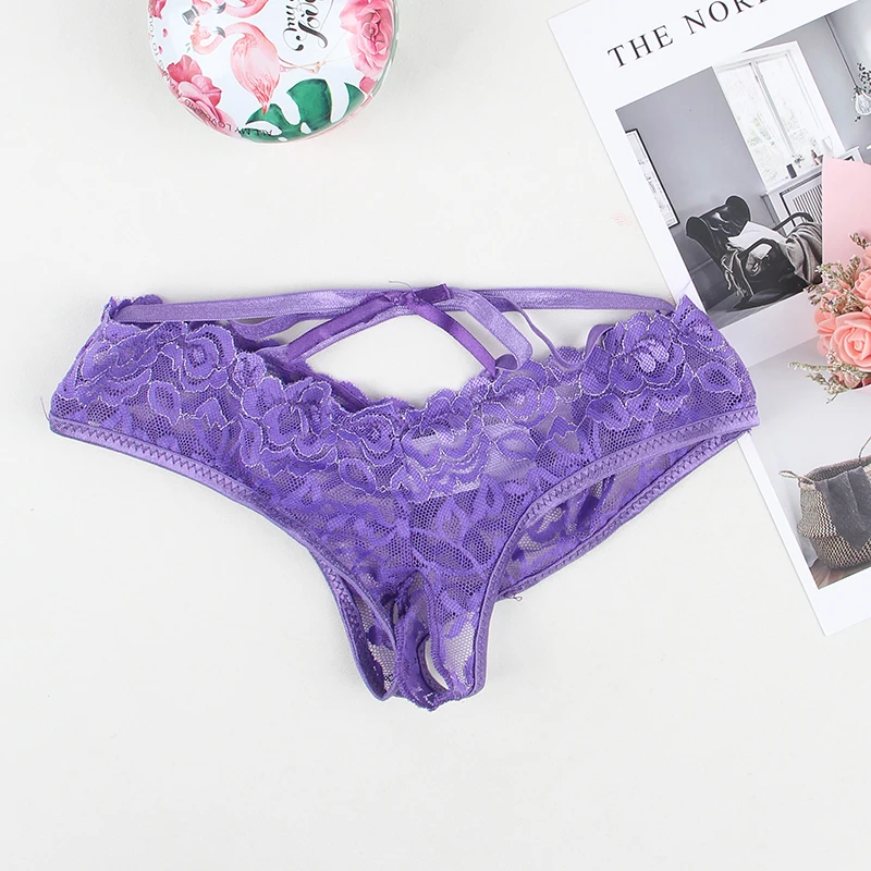 Женские стринги большого размера нижнее белье с вырезами женские кружевные