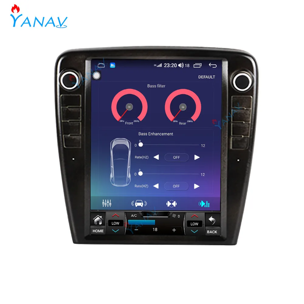 $638.00 12.1 Inch Android 10.0 Car Multimedia NAVI Radio For Jaguar XJ XJL Video Stereo GPS Navigation MP3 Tesla Head Uint Player Carpla