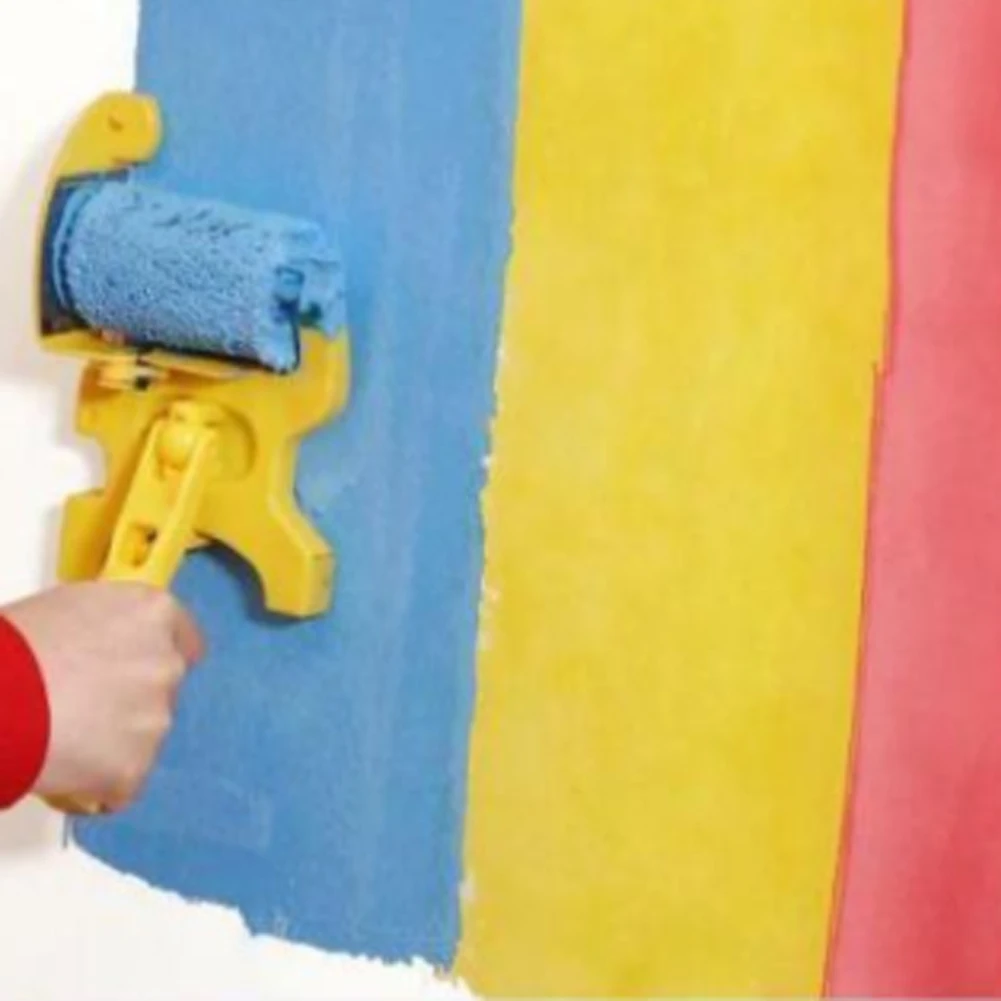 Семейный набор роликовых сколов с кисточкой инструмент для домашней живописи