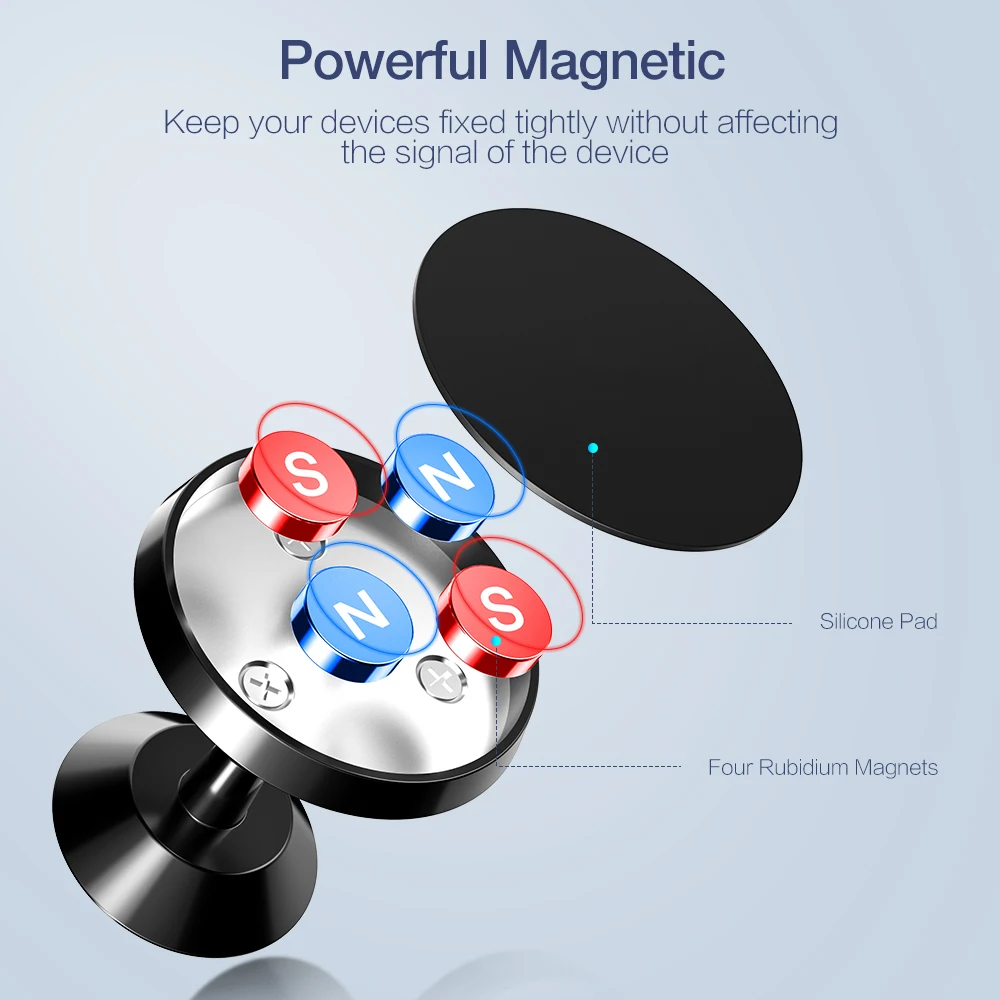 

Magnetic car phone holder Air Vent Mount Magnetic Holder for phone in car Universal stand CellPhone car for iphone holder