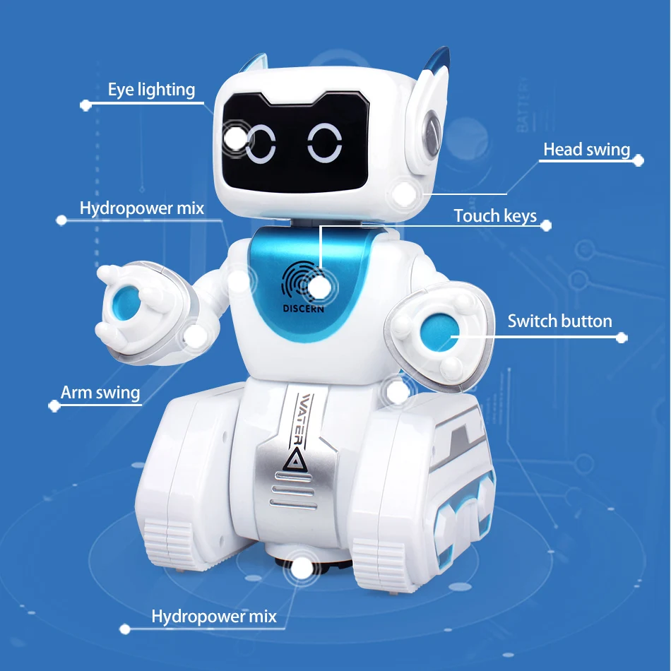 RC робот K11 интеллигентая (ый) жест Управление воды умные роботы игрушки комплект