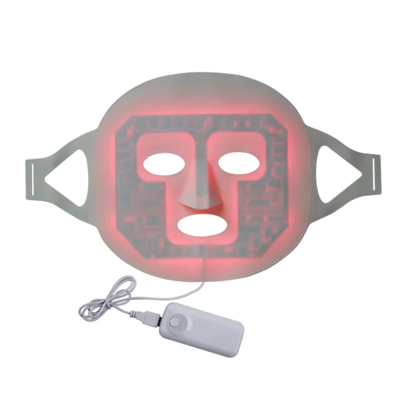 

Silicone Led Facial Beauty Skin Care Rejuvenation Wrinkles Acne Removal Face Beauty Therapy Whitening Tighten Instrument