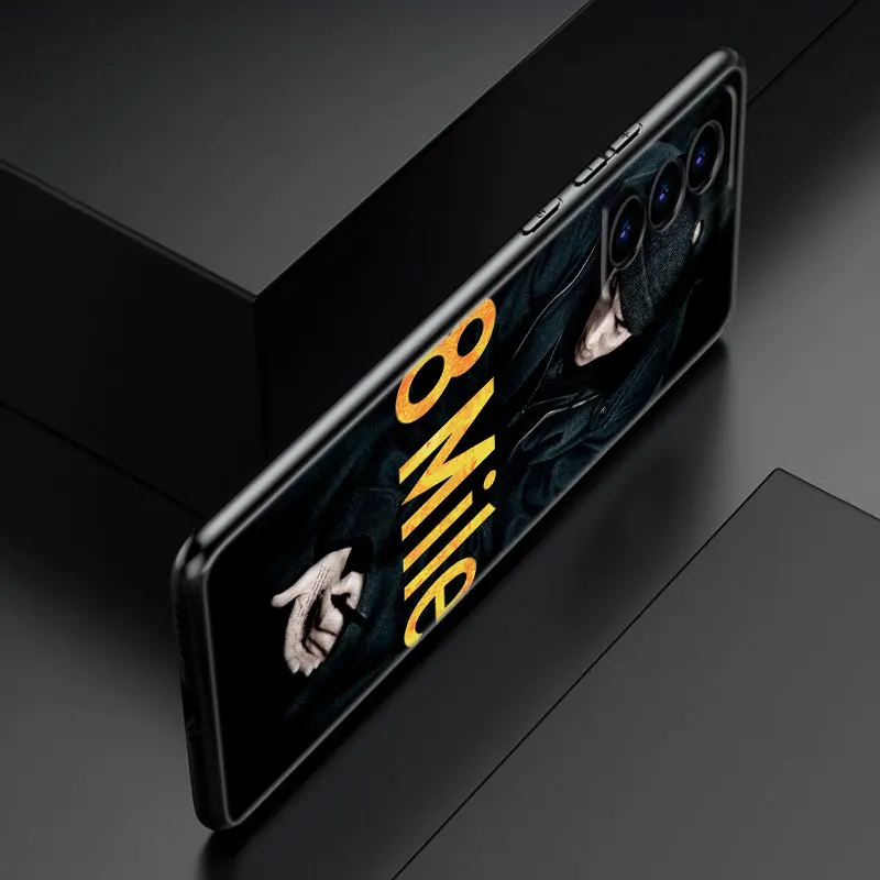 Чехол Rapper Eminem для телефона Samsung Galaxy S22 Pro S21 S20 Ultra FE S10 Lite S9 S8 Plus S10E 5G мягкий черный