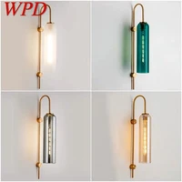 wpd nordic creative wall light sconces led lamp postmodern design fixtures decorative for home corridor