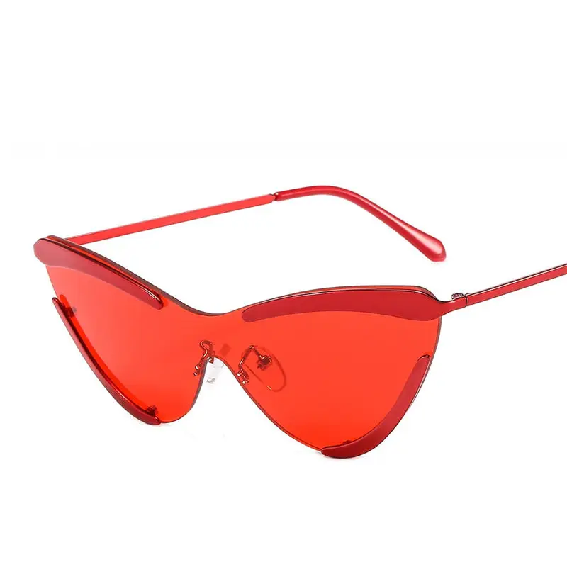 Современные винтажные Cateye женские солнцезащитные очки модные ретро маленькие