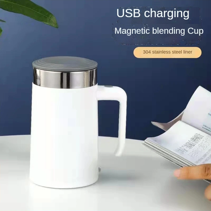 USB Rechargeable Automatic Self Stirring Magnetic Mug Creative 304 Stainless Steel Smart Coffee Milk Mixer Stir Cup Blender Gift | Дом и сад
