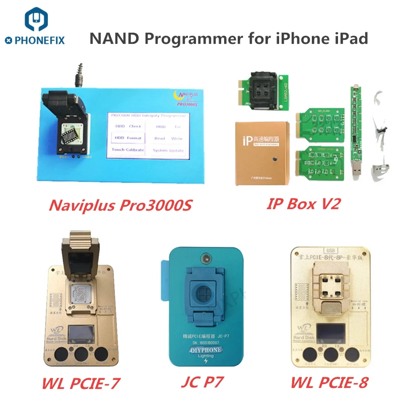 IP-бокс Naviplus Pro3000S JC Pro1000s PCIE NAND программатор HDD SN для чтения и записи восстановление