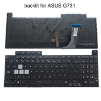 english backlight keyboard for asus rog strix g731 gv g731g g731gw g731gu crystal us gaming computer keyboards 0knr0 661lbg00