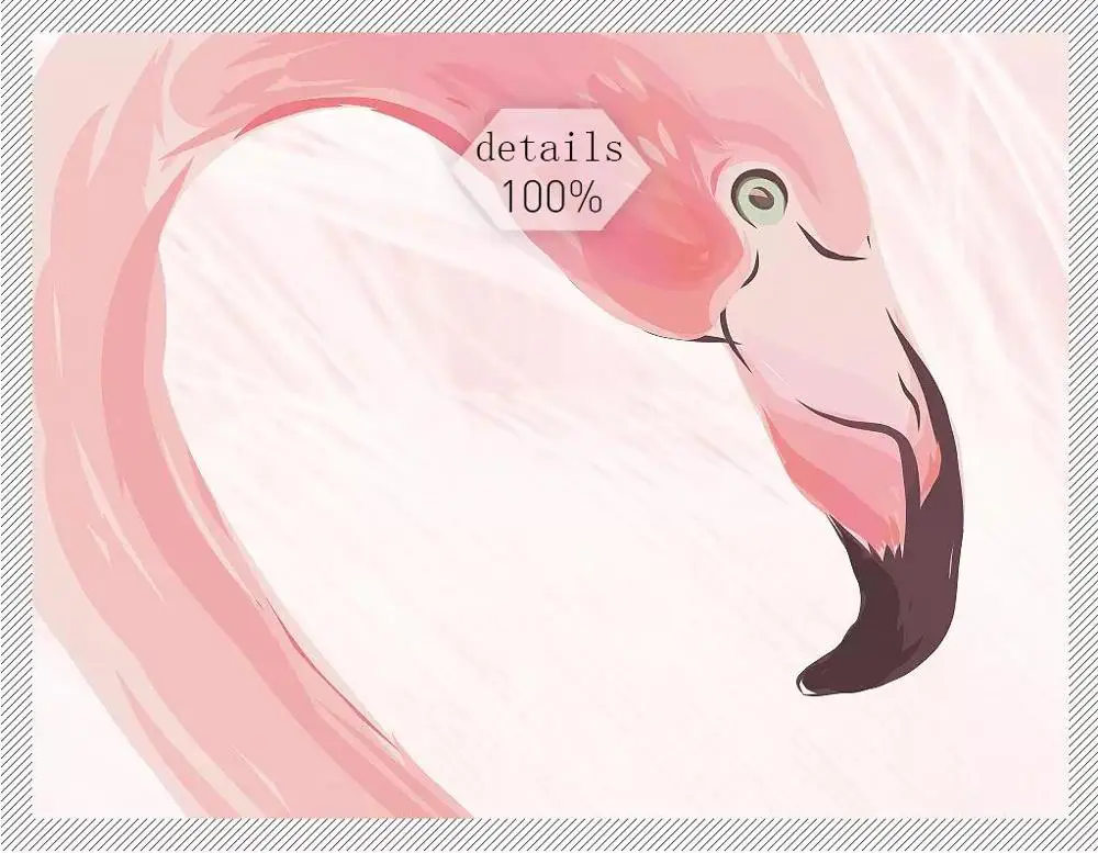 3D обои Milofi на заказ настенные розовые парные фламинго фон для детской комнаты