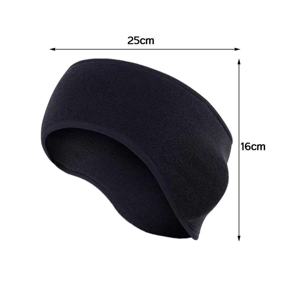 

Warm Earmuffs Unisex Women Men Fleece Ear Warmer Winter Head Hair Ear Warmers Band Band Muff Ear Headband Fashion Ski N9X7