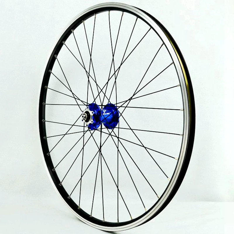 Переднее колесо для горного велосипеда Pasak 26 дюймов дисковый и V тормоз 32