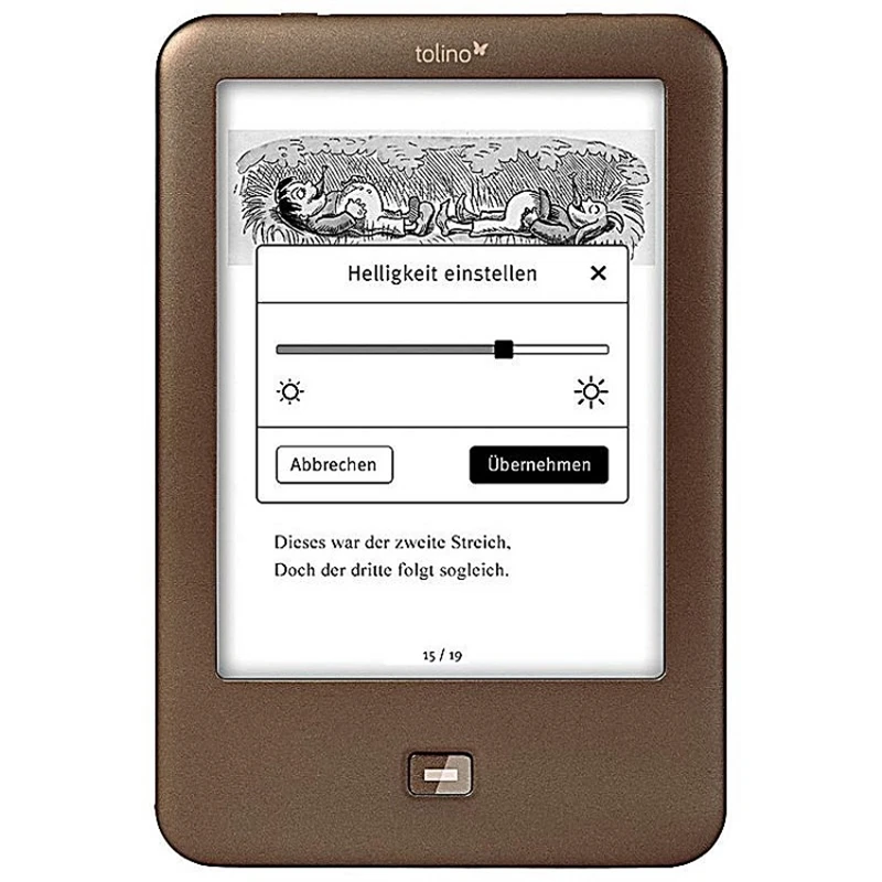 Электронная книга e ink e лампа для чтения электронных книг 6 дюймов e-ink e-Book reader 1024x758 задний светильник 4 Гб электронная книга reader Tolino Shine