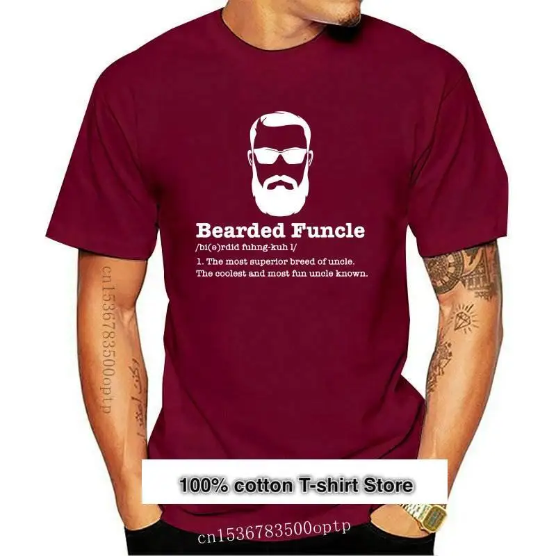 Camiseta de Funcle barbudo camisa paitida tío regalos Family newest 2021 | Мужская одежда