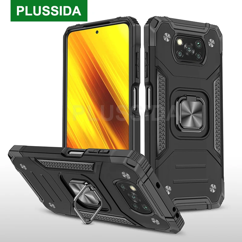 Чехол для Xiaomi Mi POCO X3 NFC POCOX3 M3 чехол Redmi Note 10 F2 Pro противоударный с магнитным