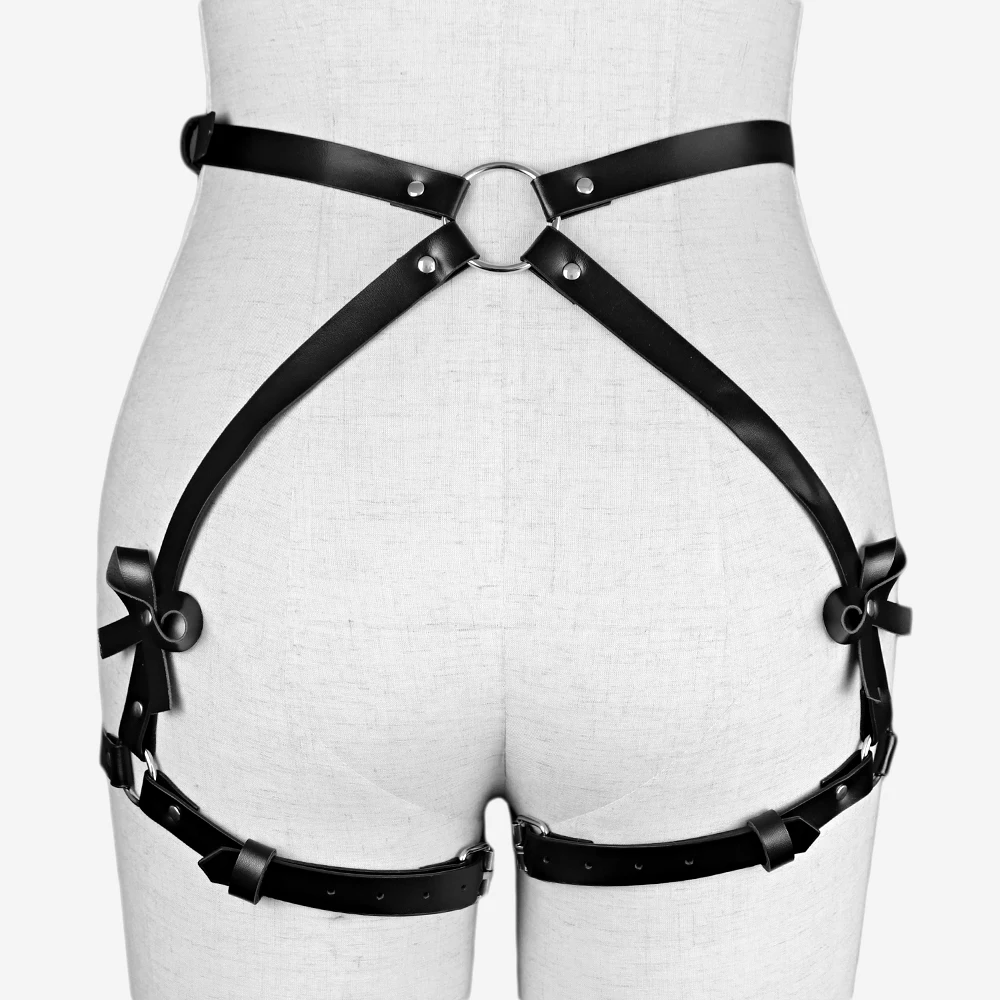 

B.CYQZ Handmade Lingerie Belt Body Gothic Costume Sexy Harness Woman Chain Clothing Adjustable Suspender Body Bondage Cage