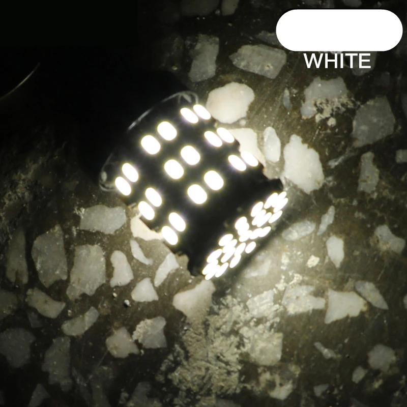 2-шт автомобильных стоп-сигналов T20 7443 w21w w21/5 w 1156 P21W Ba15s 1157 Ba15d лампы поворотного сигнала 64 smd белый 12V обратной лампы.