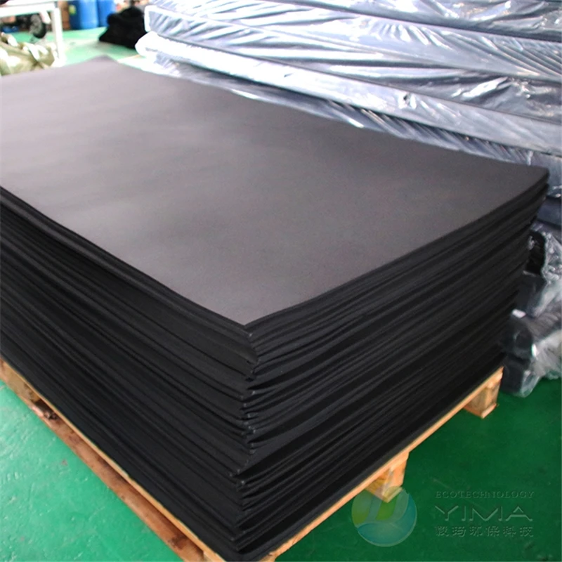Cinta de Panel de neopreno EPDM personalizada, almohadilla de junta de aislamiento de 500mm x 2000mm, 1/2/3/4/5mm, 2 piezas, color negro