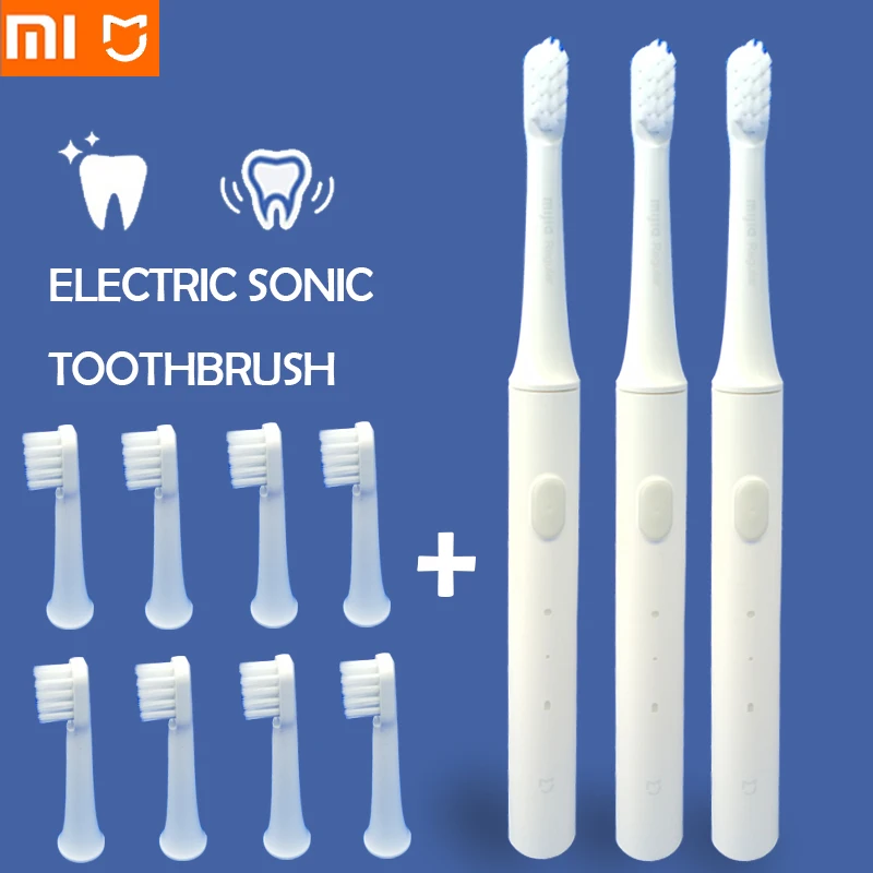 

Xiaomi Sonic Electric Toothbrush Ultrasonic Automatic toothbrush Cordless USB rechargeable waterproof tooth brush xiaomi MIJIA 5